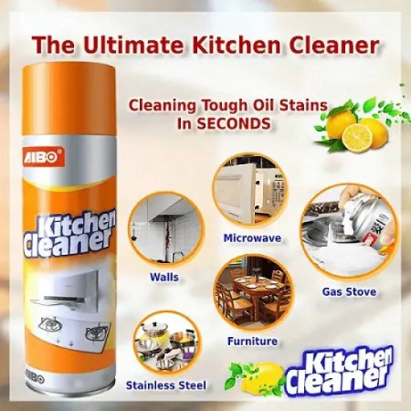 ১-পিস-Kitchen Cleaning Foam Spray - 500ml অরজিনাল চায়না